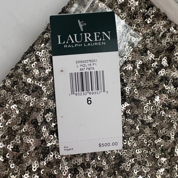 Ralph Lauren designer sequin pants - Picture 3 of 10